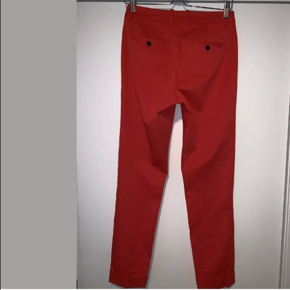 Contemporaine Semi-Slim Cotton Pants - Picture 3 of 3